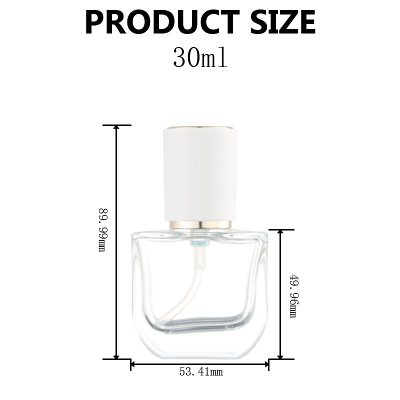 Square Glass Bottles